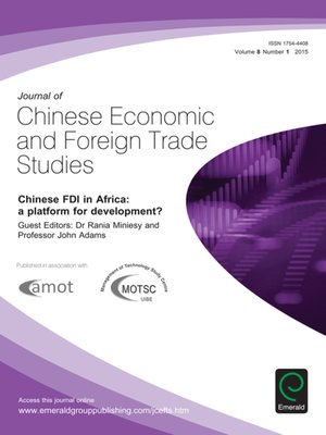 cover image of Journal of Chinese Economic and Foreign Trade Studies, Volume 8, Issue 1